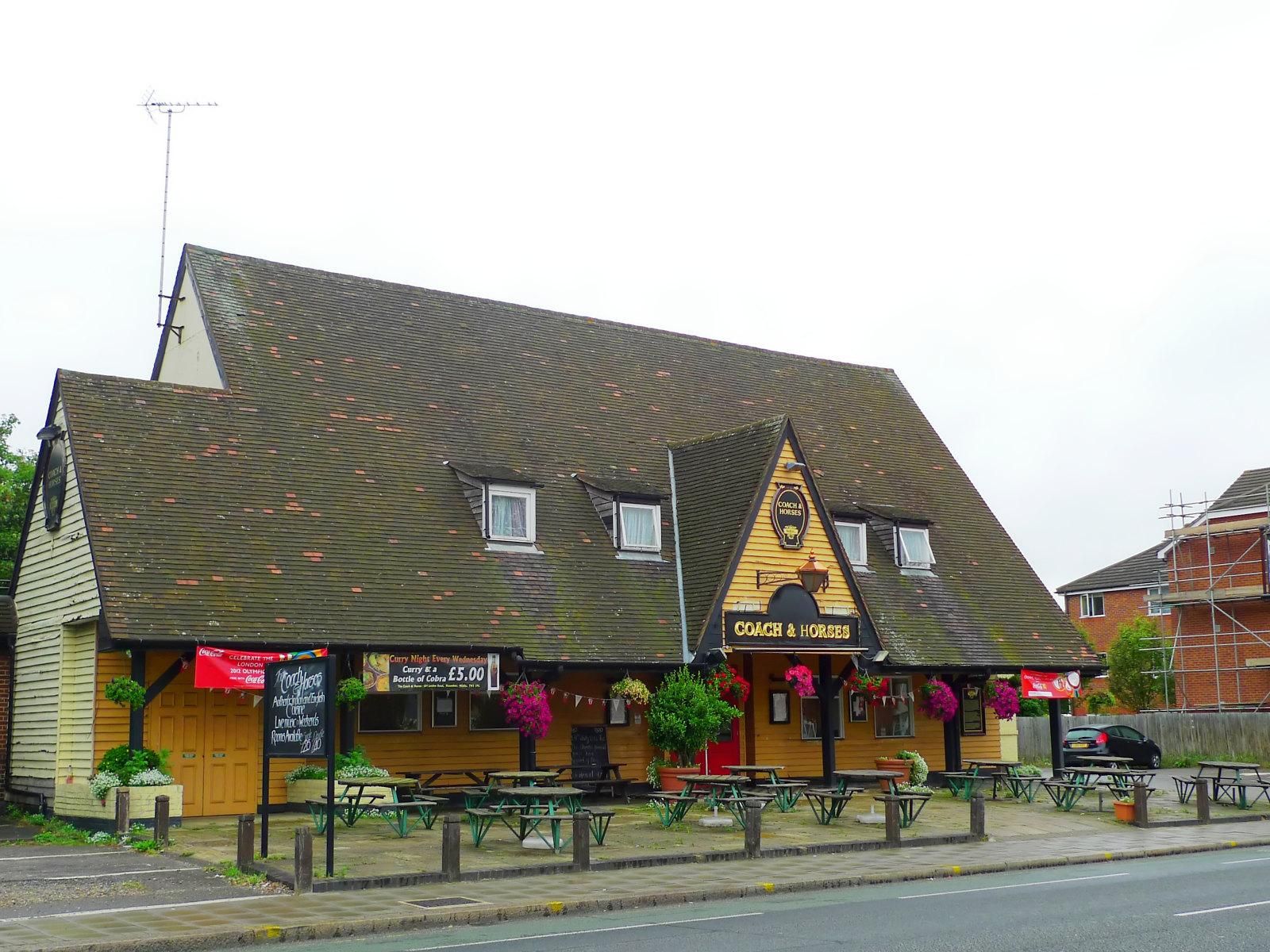 Coach & Horses, Hounslow (Photo taken Sept 2012). (Pub, External, Key). Published on 09-02-2026