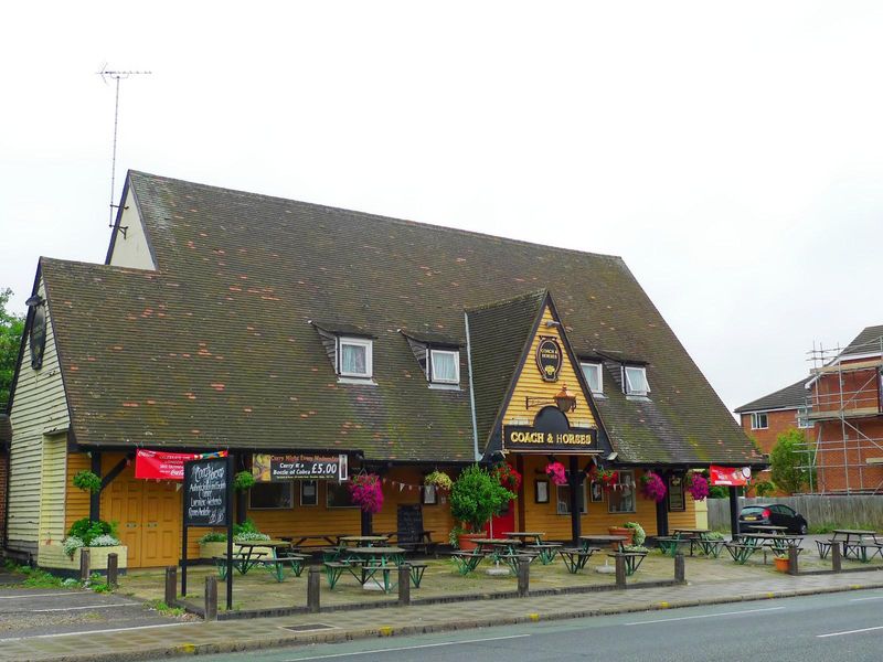 Coach & Horses, Hounslow (Photo taken Sept 2012). (Pub, External, Key). Published on 09-02-2026