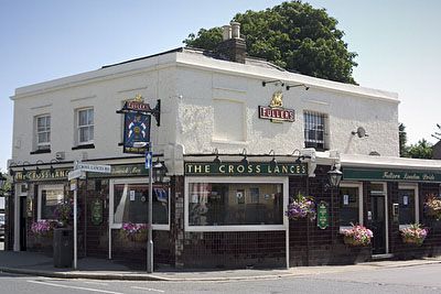 Cross Lances,  Hounslow. (Pub, External, Key). Published on 06-03-2013