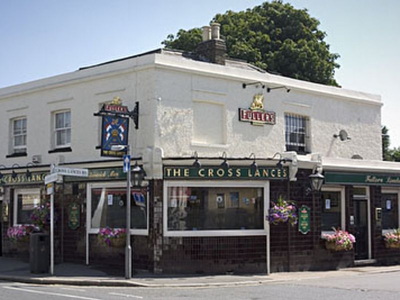 Cross Lances,  Hounslow. (Pub, External, Key). Published on 06-03-2013