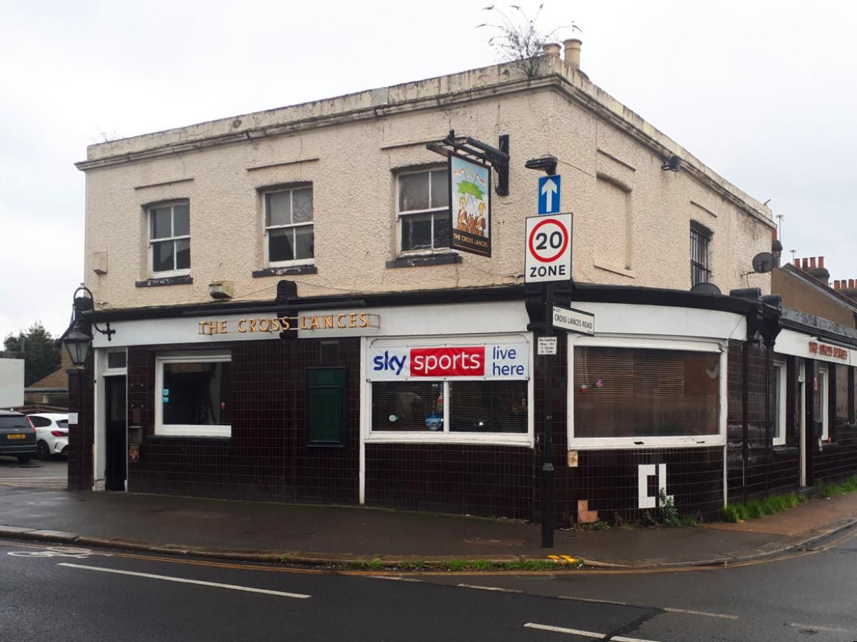 Cross Lances,  Hounslow (Feb 2024). (Pub, External, Key). Published on 05-08-2025