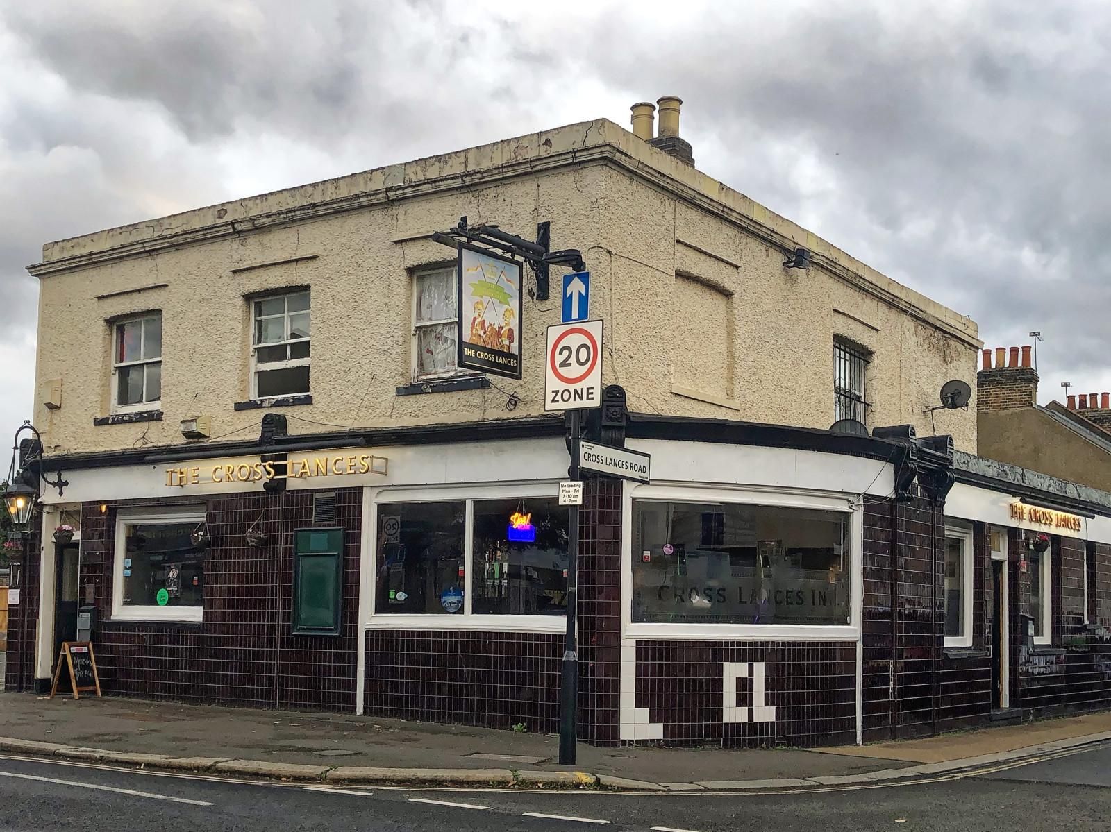 Cross Lances,  Hounslow (Nov 2025). (Pub, External, Key). Published on 11-11-2025