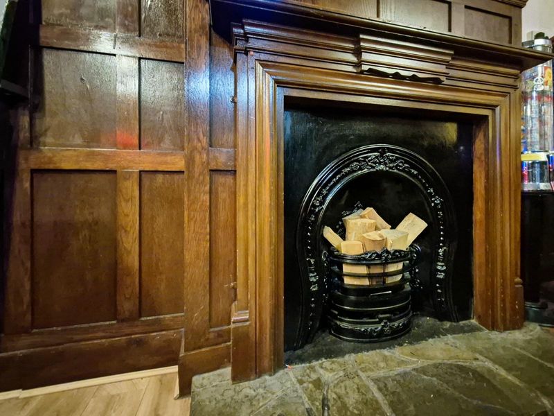 Fire place in main bar (Jan 2026). (Pub). Published on 22-01-2026 