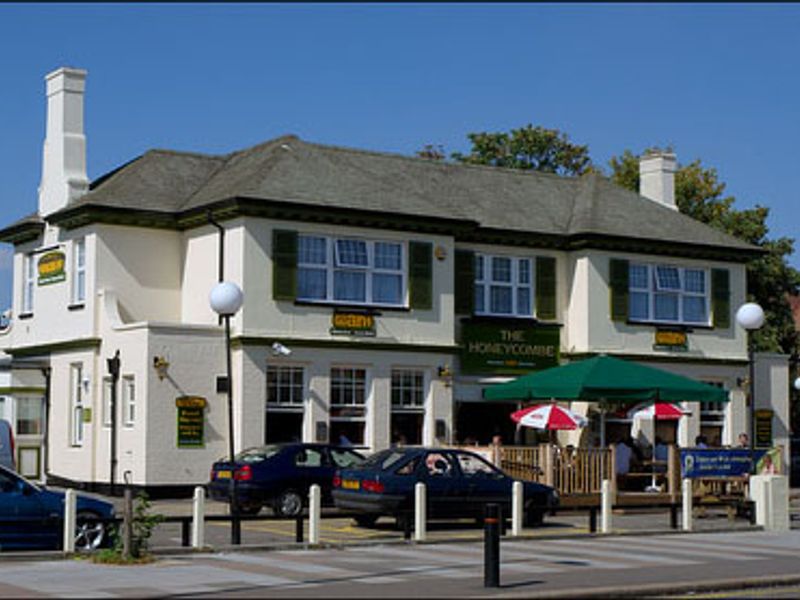 Honeycombe,  Hounslow. (Pub, External, Key). Published on 06-03-2013