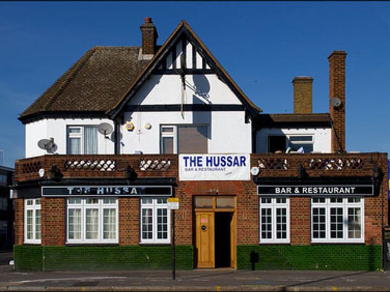 The Hussar,  Hounslow. (Pub, External, Key). Published on 06-03-2013