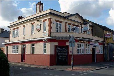 Royal Albion,  Hounslow. (Pub, External, Key). Published on 13-04-2013