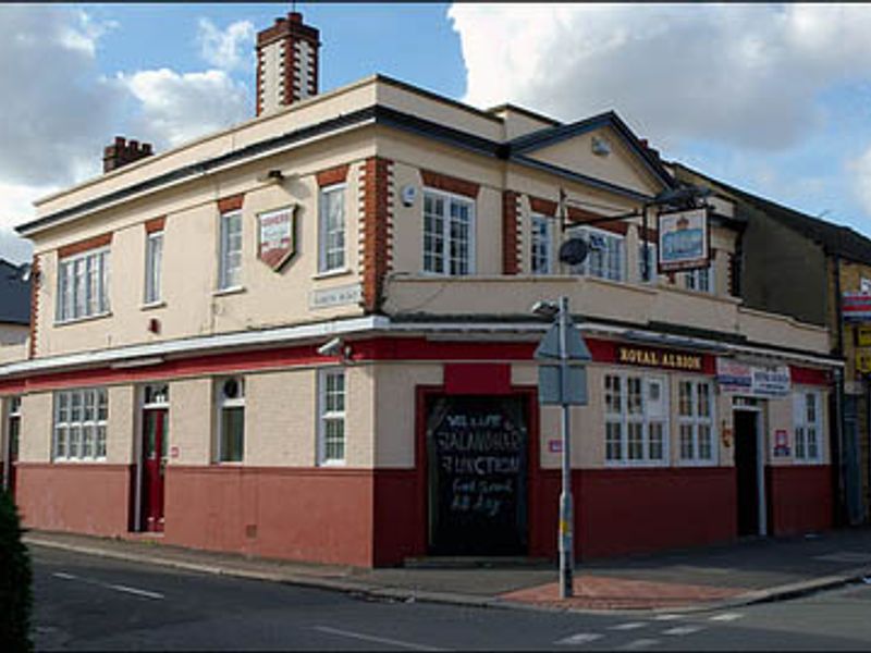 Royal Albion,  Hounslow. (Pub, External, Key). Published on 13-04-2013