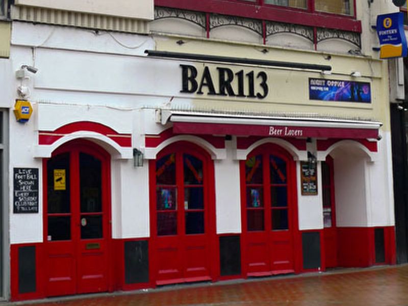 Bar 113,  Hounslow. (Pub, External, Key). Published on 06-03-2013