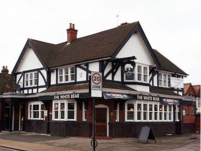White Bear,  Hounslow. (Pub, External, Key). Published on 06-03-2013