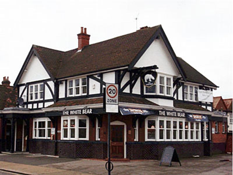 White Bear,  Hounslow. (Pub, External, Key). Published on 06-03-2013