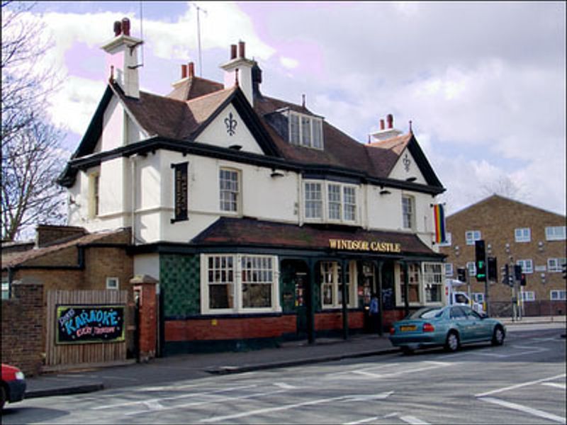 Windsor Castle,  Hounslow. (Pub, External, Key). Published on 06-03-2013