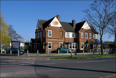 What was The County Arms, Isleworth. (Pub, External, Key). Published on 13-04-2013