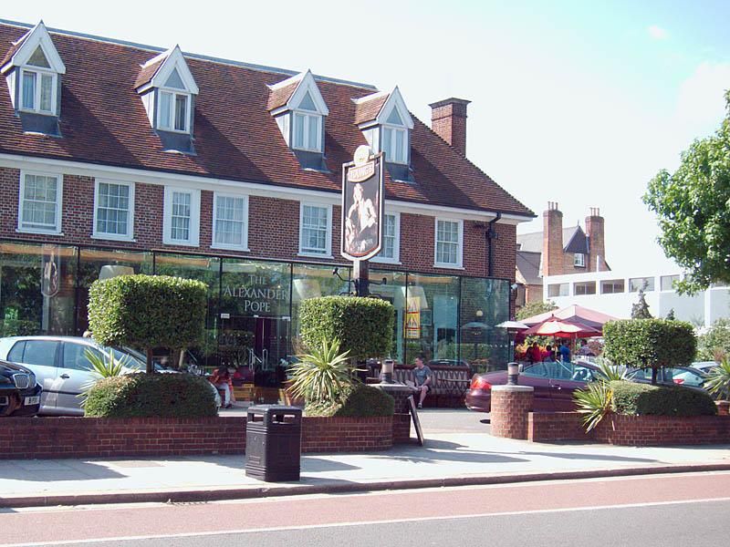 Alexander Pope, Twickenham. (Pub, External, Key). Published on 06-11-2017