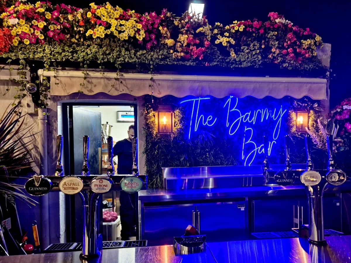 Barmy Arms outside Barmy Bar (Aug 2025). (External, Bar). Published on 05-08-2025