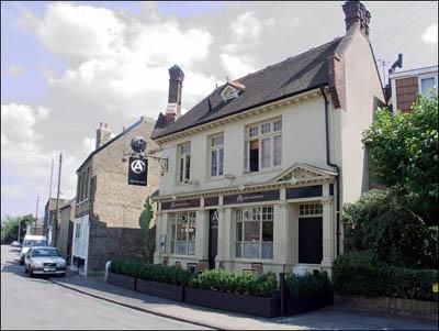 The pub's last incarnation as a restaurant-bar. (External, Key). Published on 06-08-2013