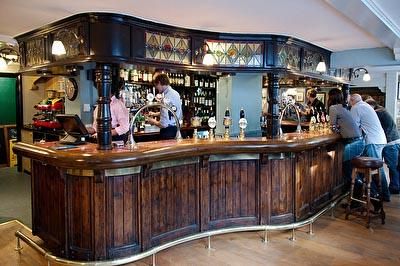 The refurbished bar. (Pub, Bar). Published on 17-02-2014