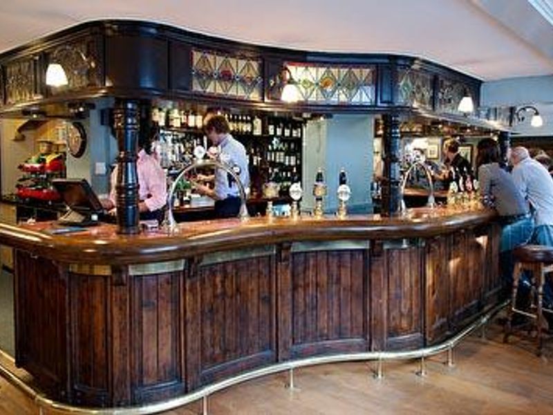 The refurbished bar. (Pub, Bar). Published on 17-02-2014