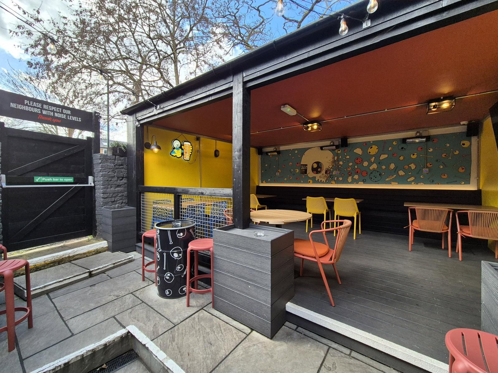 The Rose&Lion outside cabin. (Pub, External). Published on 12-03-2026