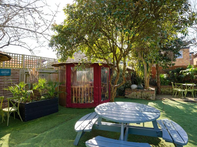 Sussex Arms back garden (March 2026). (Pub, External, Garden). Published on 18-03-2026 