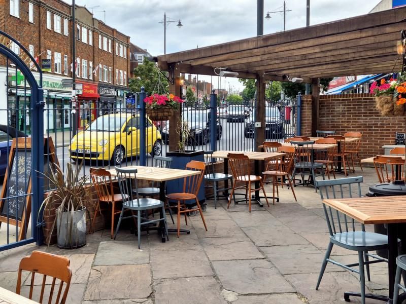The Admiral Nelson. Front entrance. May 2024. (Pub, External). Published on 03-06-2024