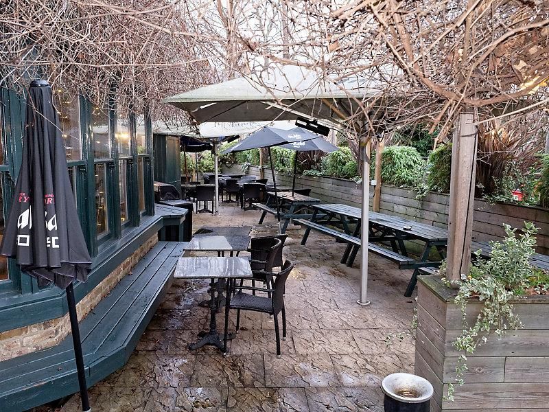 StMargarets Tavern - outside seating area (Jan 2023). (Pub, External, Garden). Published on 07-01-2023