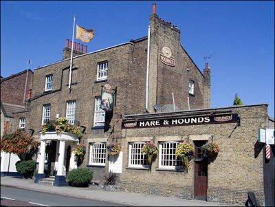 Hare & Hounds, Sheen (east). (Pub, External, Key). Published on 06-03-2013