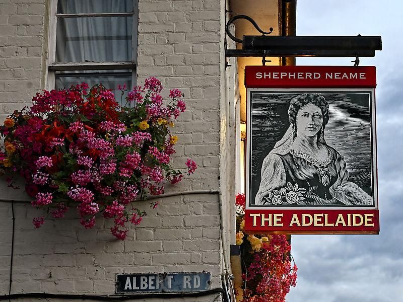 The Adelaide pub sign - Aug 2024. (External, Sign). Published on 14-08-2024
