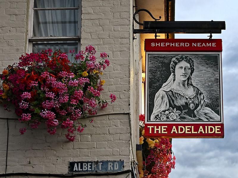 The Adelaide pub sign - Aug 2024. (External, Sign). Published on 14-08-2024 