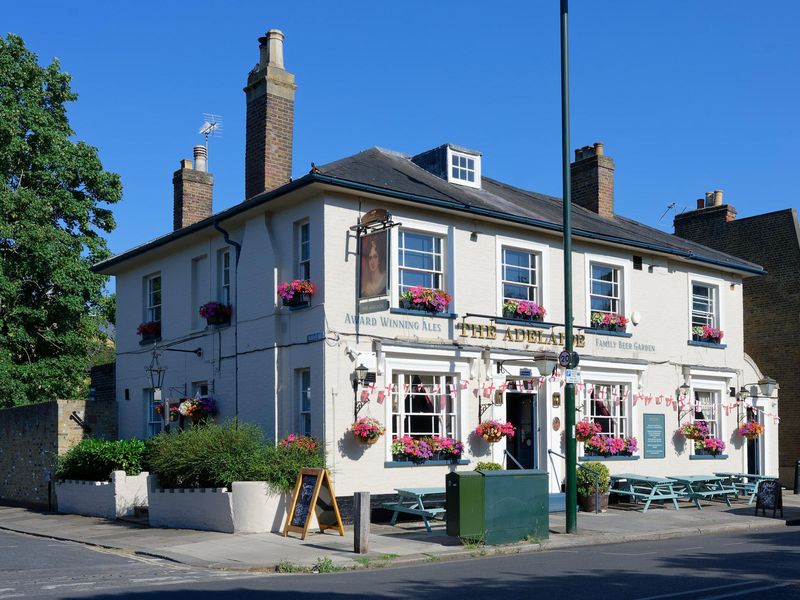 The Adelaide, Teddington. (July 2026). (Pub, External, Key). Published on 04-07-2026