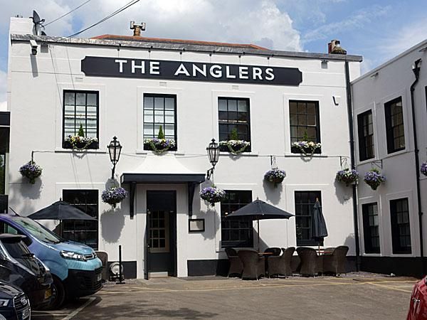 Anglers, Teddington (May 2019). (Pub, External, Key). Published on 08-05-2019