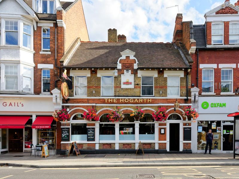 The Hogarth - Teddington (photo taken Aug 2025). (Pub, External, Key). Published on 15-08-2025