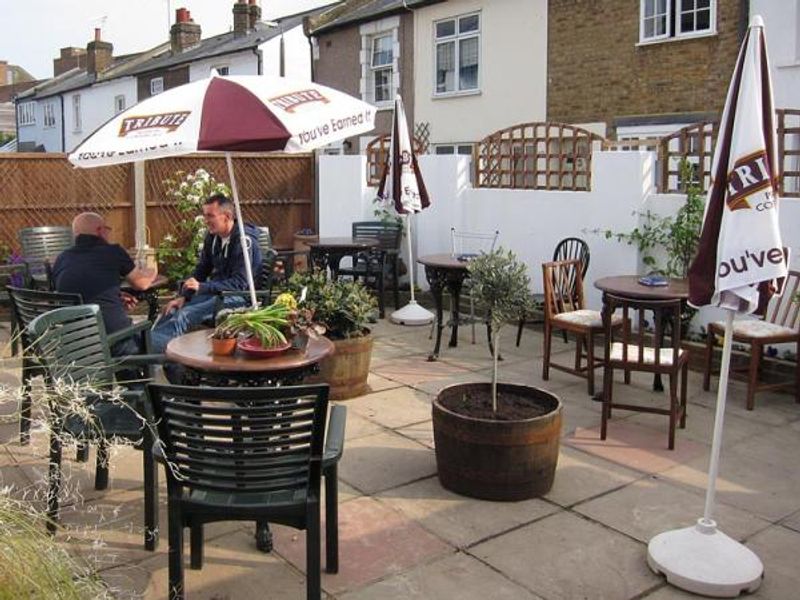 Out the back in April 2011. (Pub, Garden). Published on 15-02-2016 