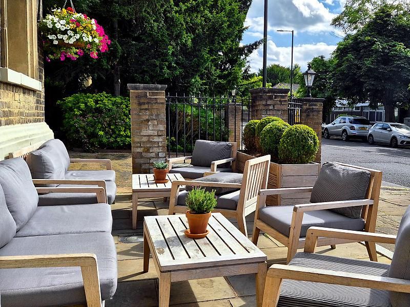 The Park - front sun deck. (Pub, External). Published on 01-08-2024