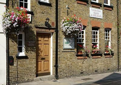 Entrance to the Twickenham Club. (Pub, External, Key). Published on 06-09-2013