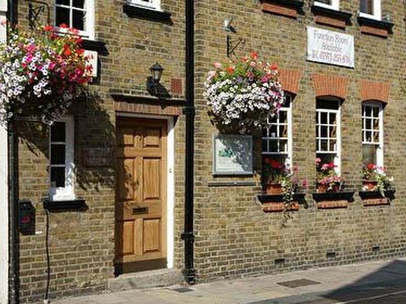 Entrance to the Twickenham Club. (Pub, External, Key). Published on 06-09-2013