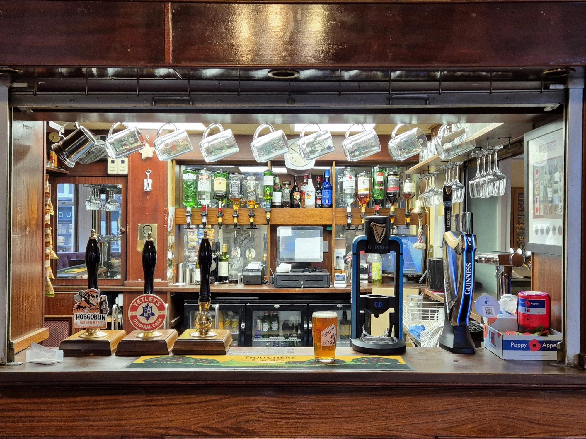 Cambridge House Club bar - October 2026. (Pub, Bar). Published on 27-10-2026