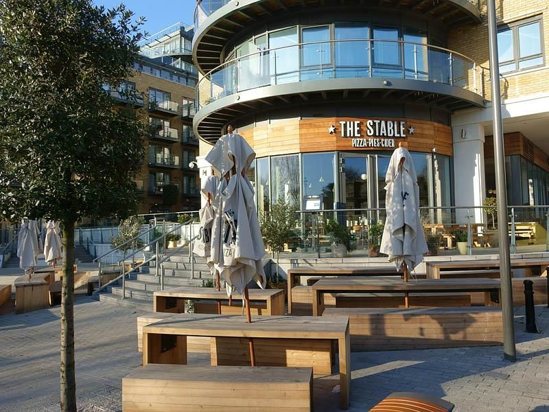 Outside view of The Stable Pizza, pies and cider restaurant. (Pub, External, Key). Published on 19-01-2017