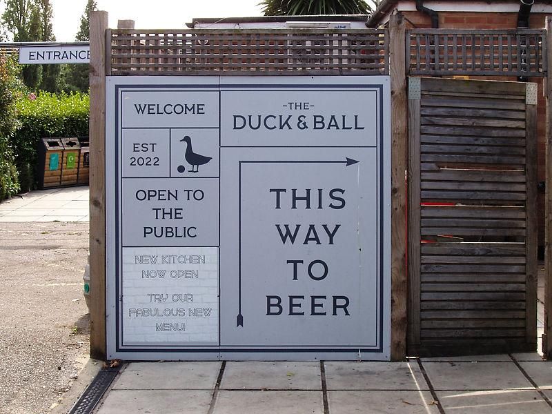 Duck & Ball - the way in.... (Pub, External, Bar, Key). Published on 24-08-2024 