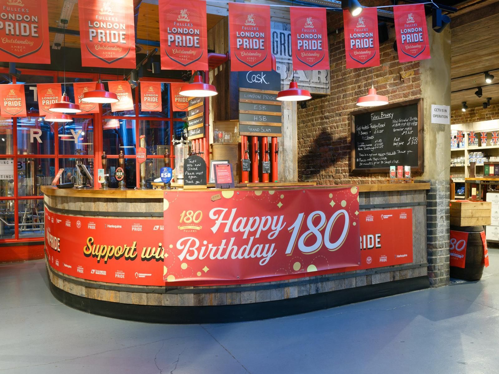 Fullers Brewery Shop & Tap Room Bar. March 2026. (Pub, Bar). Published on 20-03-2026