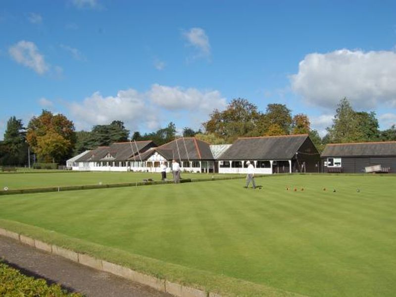 Bowling green opposite the pub. (External). Published on 07-10-2012 