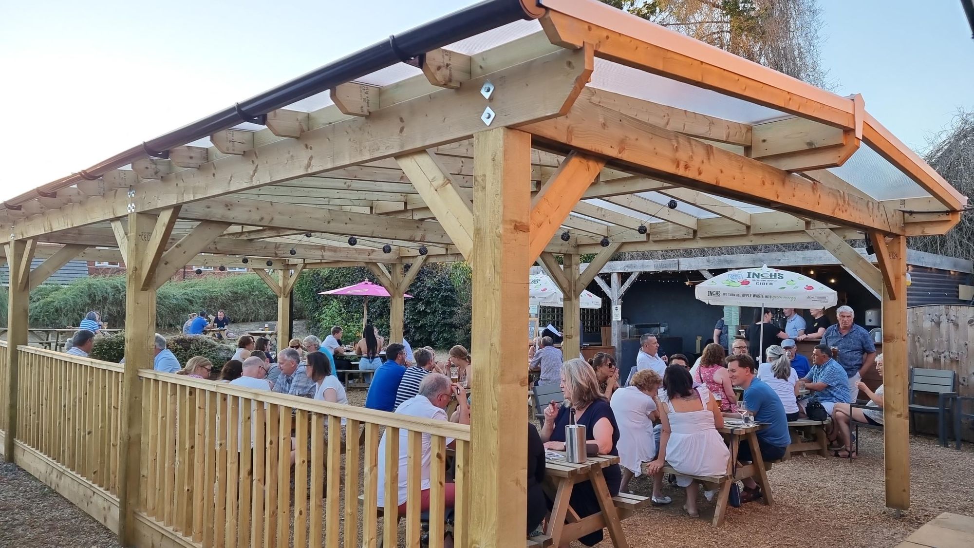 (Pub, External, Bar, Garden, Customers). Published on 29-09-2022
