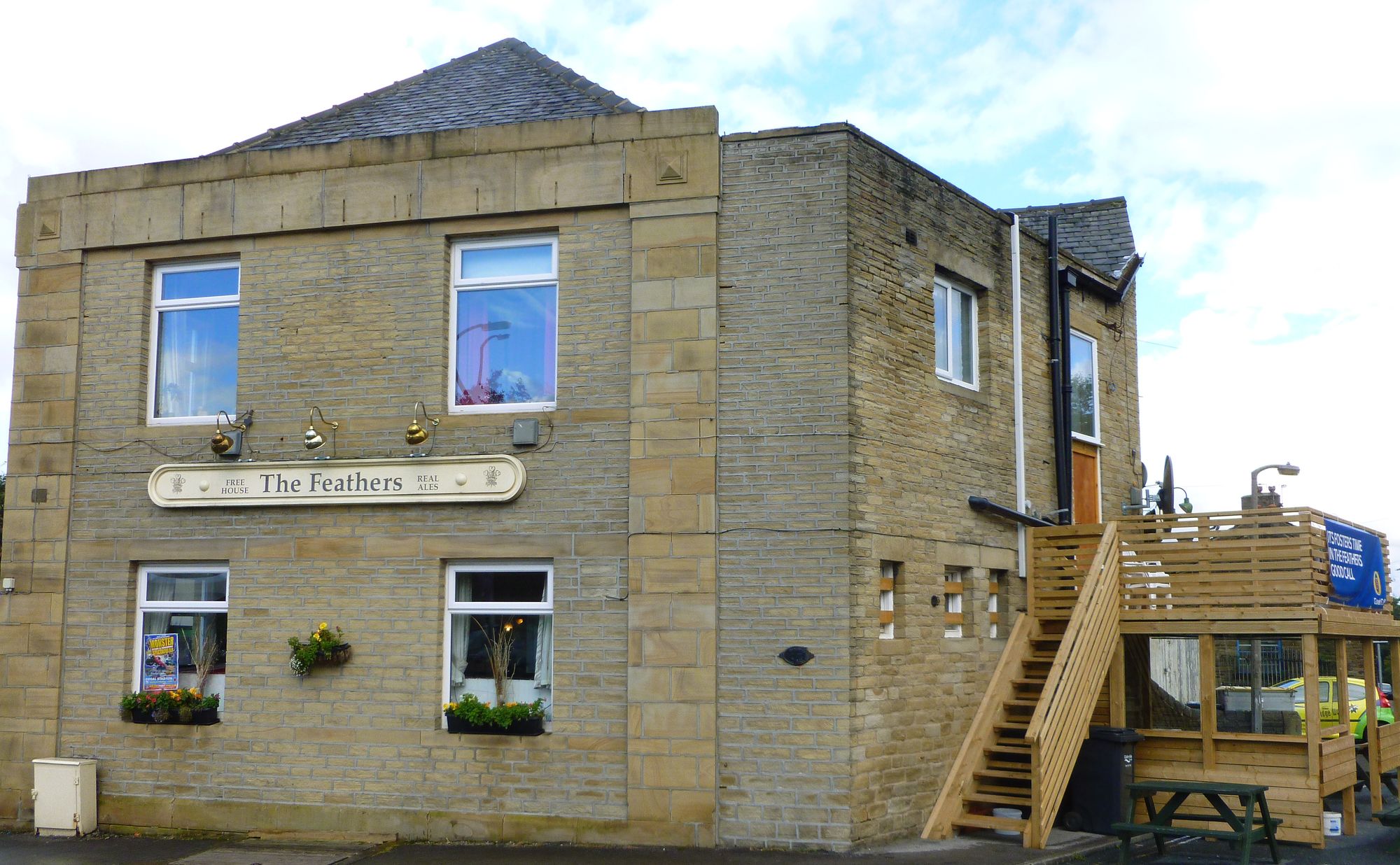 Feathers Inn . (Pub, External, Key). Published on 07-09-2013