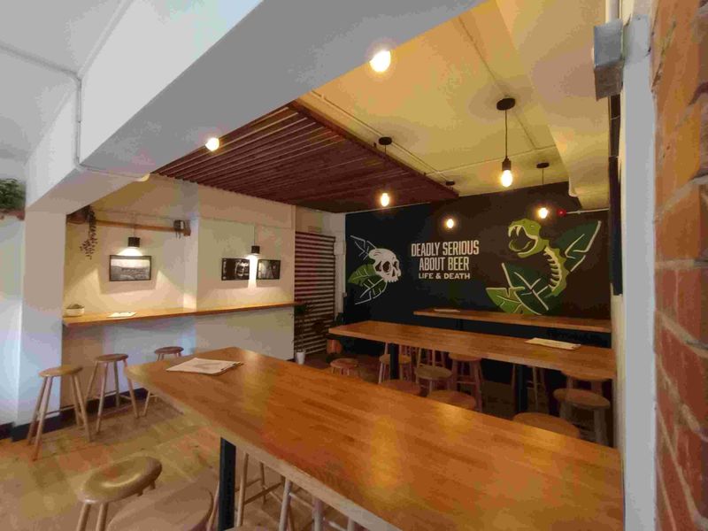 Seating area to left of building. (Pub). Published on 07-07-2023