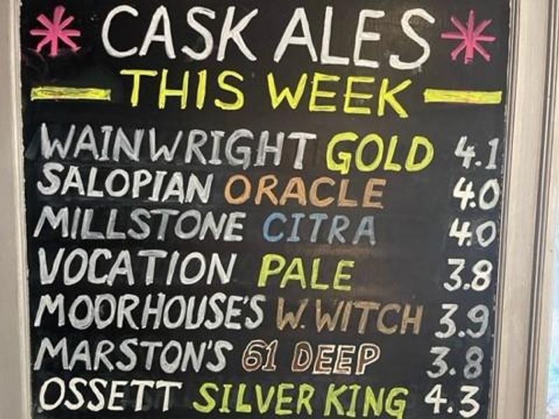 Example Beer Board. (Pub). Published on 14-08-2023