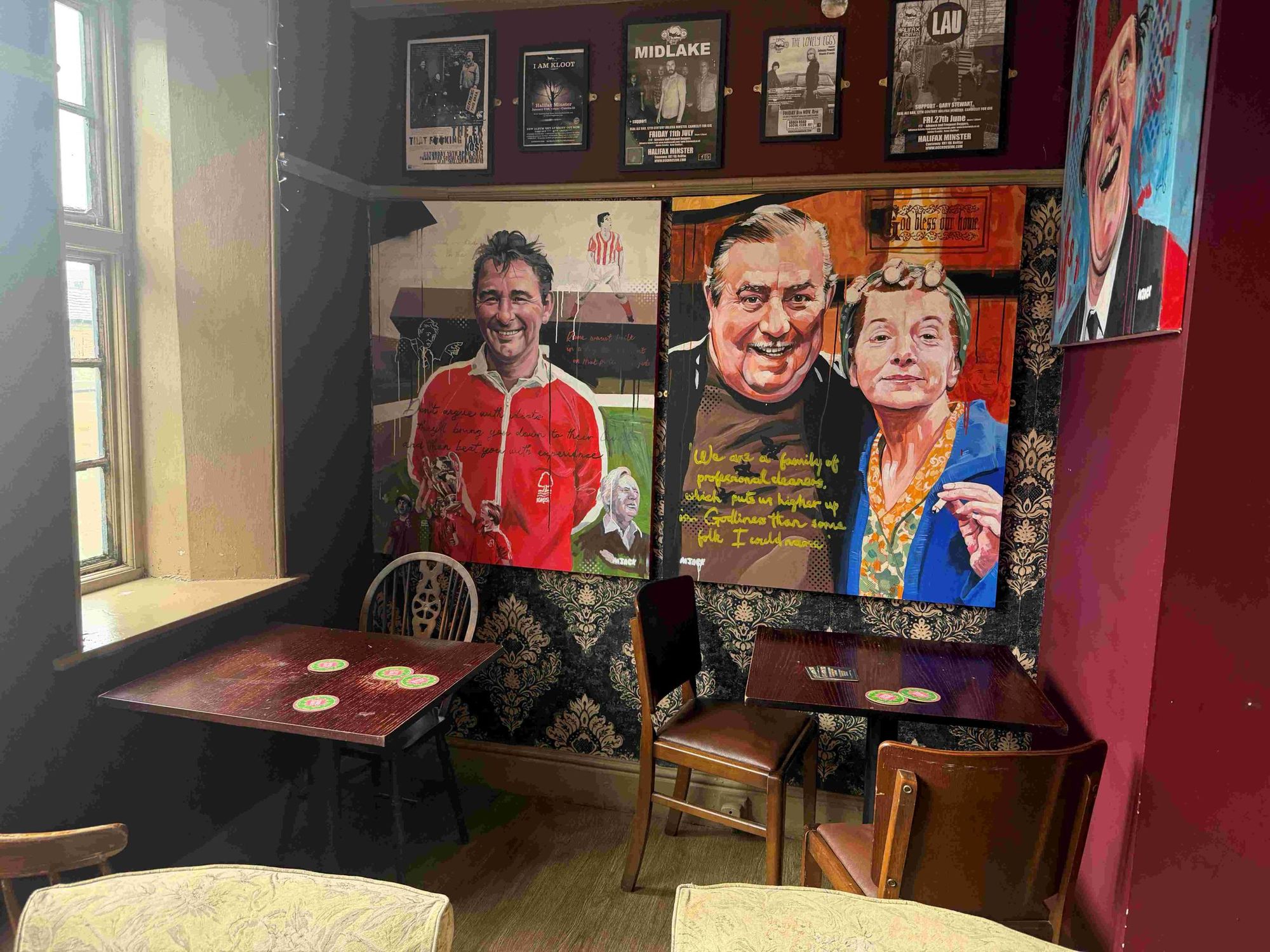 Upstairs seating. (Pub). Published on 10-05-2026