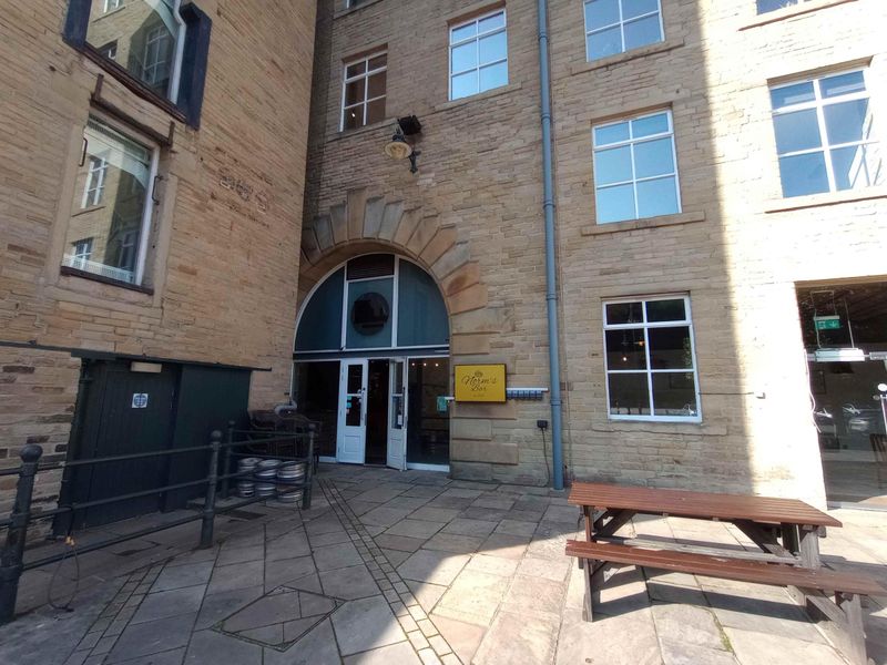 Courtyard and doorway. (Pub, External, Key). Published on 31-08-2023