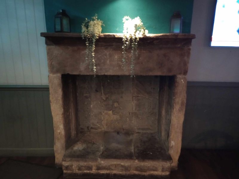 15th century fireplace. (Pub). Published on 04-11-2023