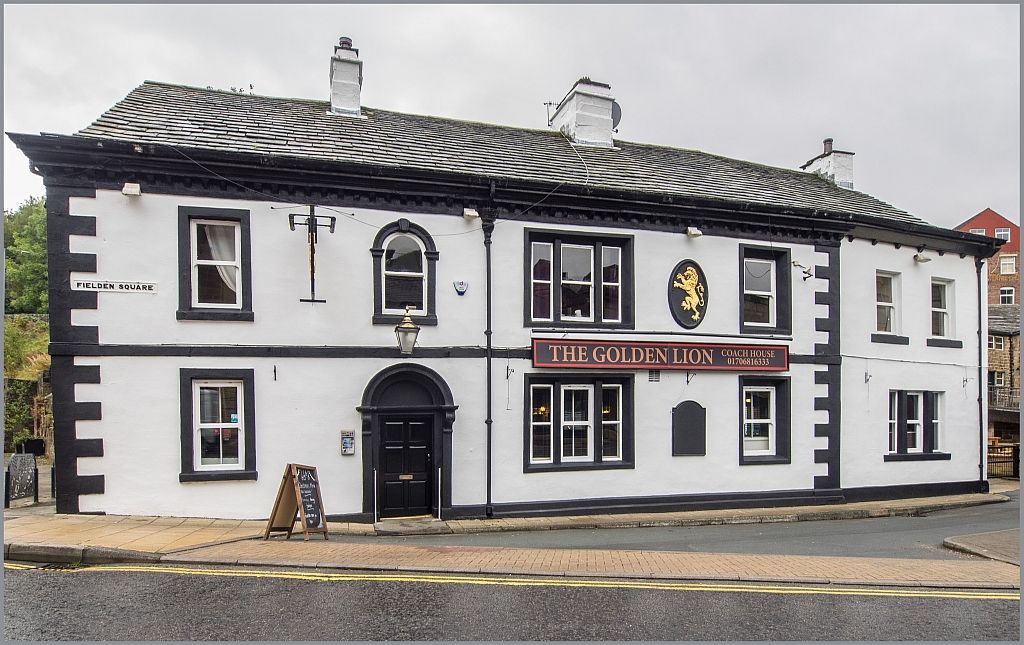 Golden Lion. (Pub, External). Published on 10-10-2014
