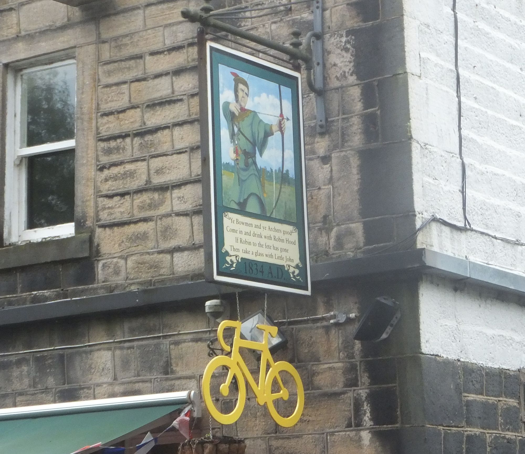 Robin Hood. (Pub, Sign). Published on 15-12-2013