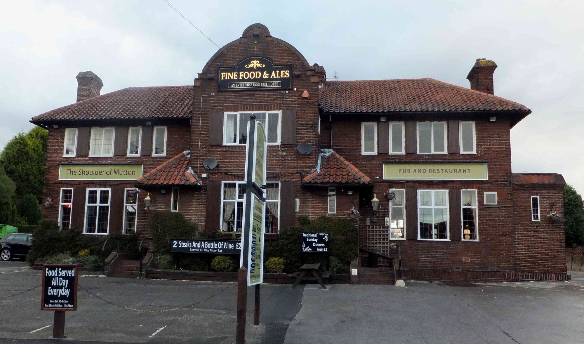 Shoulder Of Mutton. (Pub, External). Published on 10-09-2013